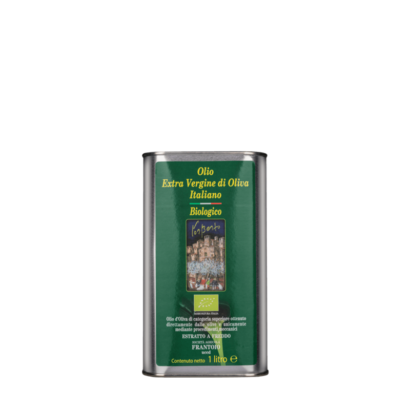Lattina Olio Extravergine di Oliva METODO BIOLOGICO Lt. 1