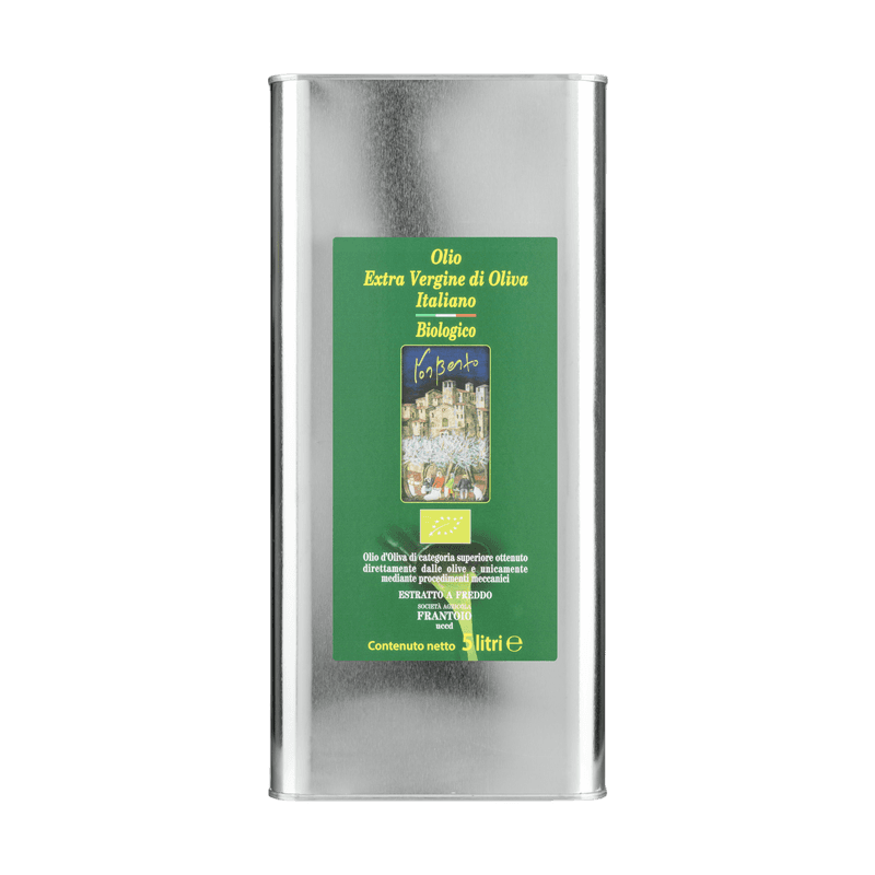 Lattina Olio Extravergine di Oliva METODO BIOLOGICO Lt. 5